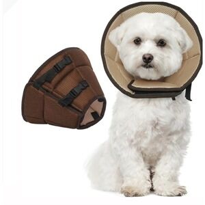 NEW Soft Recovery Collar for Dogs Comfortable Protective Cone Medium